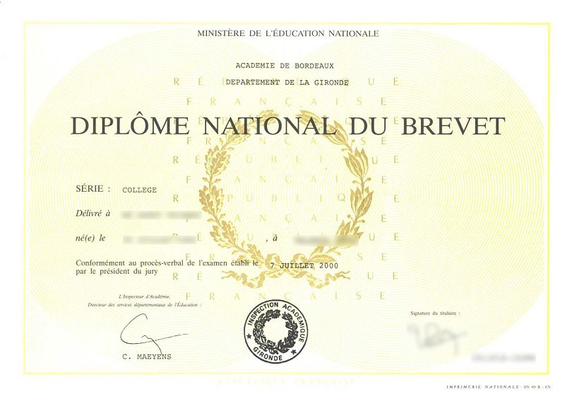 Resultat Brevet Des Colleges Academie De Versailles